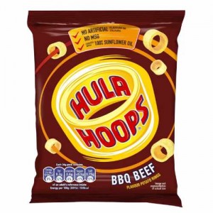 Hula Hoops BBQ Beef - 34g - www.britishsweets.com.au